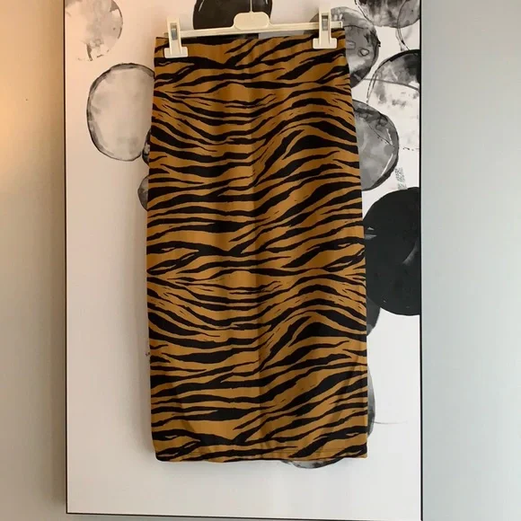 Zara Skirts Zara Zebra Pencil Skirt Poshmark